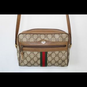 Vintage Authentic Gucci Ophidia Crossbody Bag